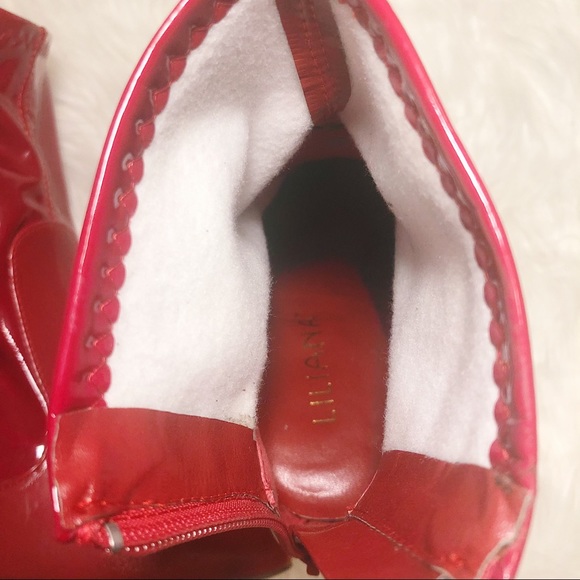 Sexy Red Boots! Pointed Toe! Tight Fitting! - Picture 3 of 3